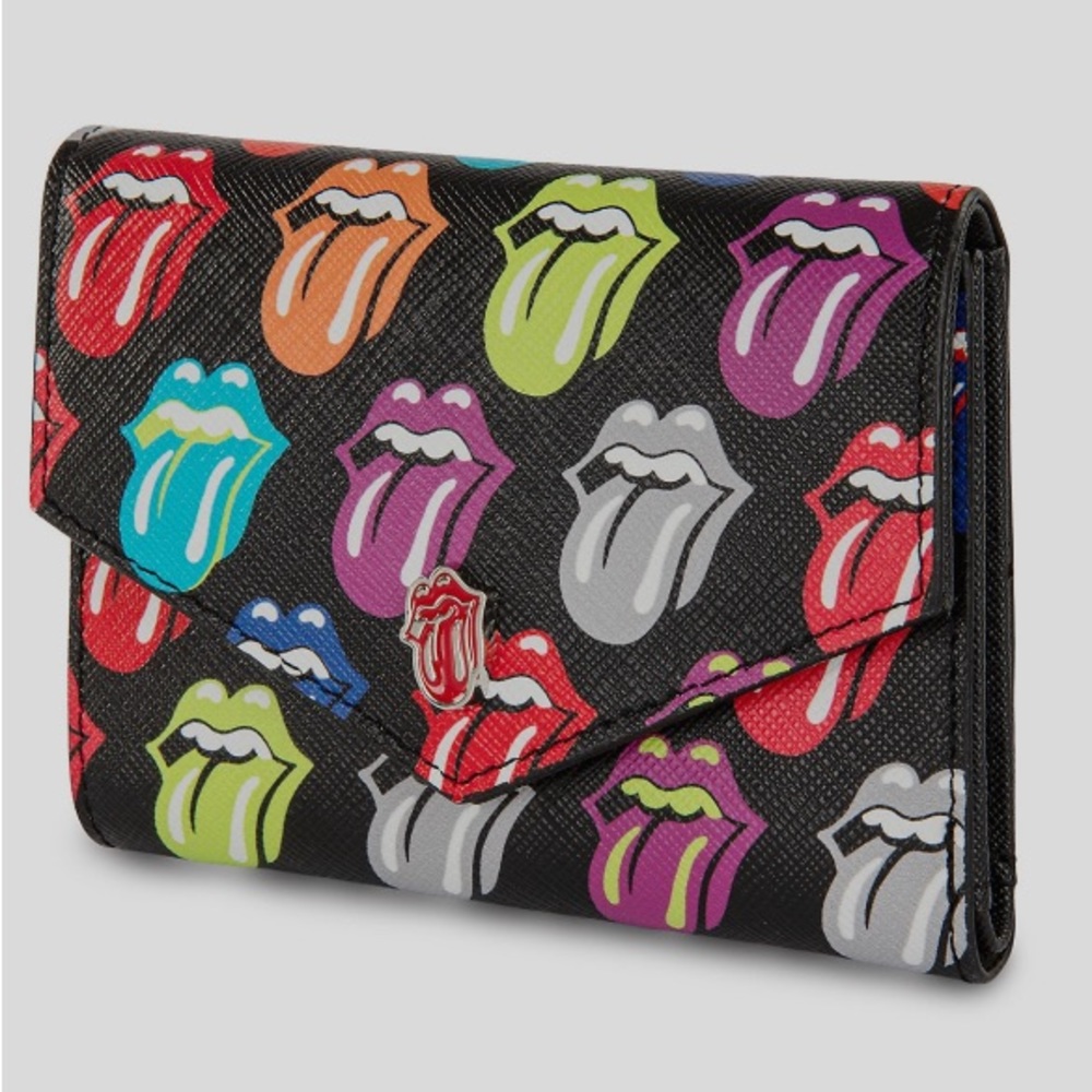 The Rolling Stones Small Flap Wallet NEW